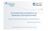 La transición energética en Alemania (Alemania (Energiewende