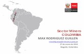 Sector Minero COLOMBIA MAX RODRIGUEZ GUILLEN