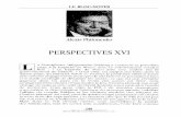 PERSPECTIVES XVI - Revue Des Deux Mondes