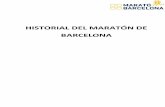 HISTORIAL DEL MARATÓN DE BARCELONA