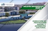 BOLETIN INFORMATIVO 2020-II 2021 - Universidad Nacional de ...