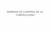 NORMAS DE CONTROL DE LA TUBERCULOSIS