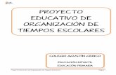 PROYECTO EDUCATIVO DE ORGANIZACIÓN DE