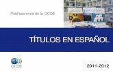TÍTULOS EN ESPAÑOL - OECD