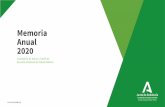 Memoria Anual 2020 - Escuela Andaluza de Salud Pública