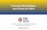 Formación Metodológica para Clubes de Fútbol