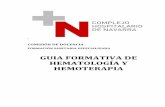 GUIA FORMATIVA DE HEMATOLOGÍA Y HEMOTERAPIA