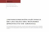 Interconexión eléctrica de las islas del rosario (Proyecto ...