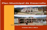 Plan Municipal de Desarrollo de San Miguel Aloápam, Ixtlán ...