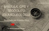 BRUJULA, GPS Y TEODOLITO EN ARQUEOLOÍA