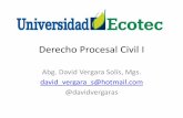 Derecho Procesal Civil I - ecotec.edu.ec