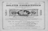 N.0 29. Febrero 1885 Año III. BOLETIN FARMACÉUTICO