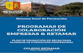 PROGRAMAS DE COLABORACIÓN EMPRESAS & RETAMAR