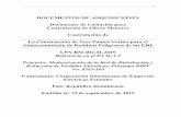 DOCUMENTOS DE ADQUISICIONES Documento de Licitación para ...