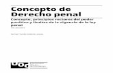Derecho penal Concepto de punitivo y límites de la ...
