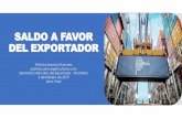SALDO A FAVOR DEL EXPORTADOR - Gobierno del Perú