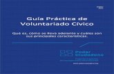 Guía Práctica de Voluntariado Cívico