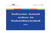Informe Anual sobre la Subsidiariedad