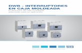 DWB - INTERRUPTORES EN CAJA MOLDEADA