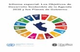 Informe especial: Los Objetivos de Desarrollo Sostenible ...