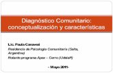 Diagnóstico Comunitario: conceptualización y características