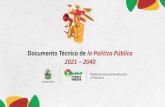 Documento Técnico de la Política Pública 2022 - 2041
