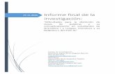 Informe final de la investigación - ifdcsl.edu.ar