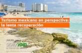 Turismo mexicano en perspectiva: la lenta recuperación