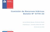 Comisión de Recursos hídricos Boletín N° 9779-33