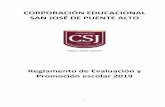 CORPORACIÓN EDUCACIONAL SAN JOSÉ DE PUENTE ALTO