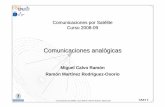 Comunicaciones por Satélite Curso 2008-09