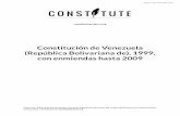 Constitución de Venezuela (República Bolivariana de), 1999 ...