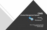 [Content Management System] Drupal Vs Wordpress