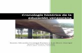 Cronología histórica de la educación venezolana