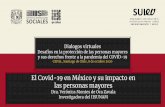 El Covid-19 en México y su impacto en las personas mayores