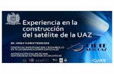 Experiencia en la construcción del satélite de la UAZ