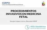 Procedimientos invasivos en medicina fetal