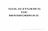 SOLICITUDES DE MANIOBRAS