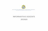 INFORMATIVO DOCENTE 201920 - agronomia.uc.cl