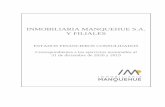 INMOBILIARIA MANQUEHUE S.A. Y FILIALES