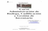 Curso Administración de Bodega, Codificación y Gestión de ...