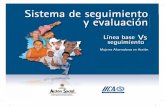 Sistema de seguimiento y evaluación - IICA