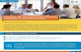 Técnicas de Comunicación Efectiva mediante la Escucha Activa.