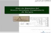 Plan de Espacios del Nuevo Complejo Hospitalario de Burgos
