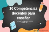 10 Competencias docentes para enseñar