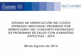 ESTUDIO DE VERIFICACIÓN DEL COSTO ESPERADO INDIVIDUAL ...