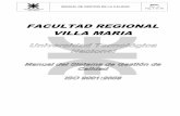FACULTAD REGIONAL VILLA MARIA