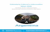 Calendario Cultural e Informativo Mayo 2020
