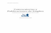 Convocatorias y Publicaciones de Empleo - CSIT