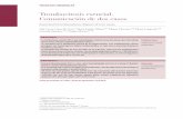 Trombocitosis esencial. Comunicación de dos casos